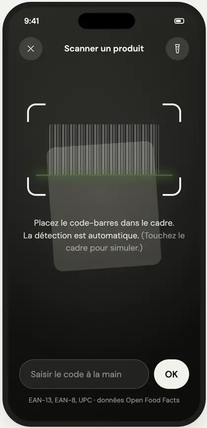 Macros: barcode scanner